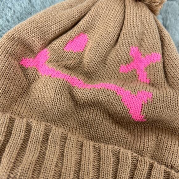 NWT BCBGeneration funny toboggan ski hat beanie one size fits most - Picture 3 of 6